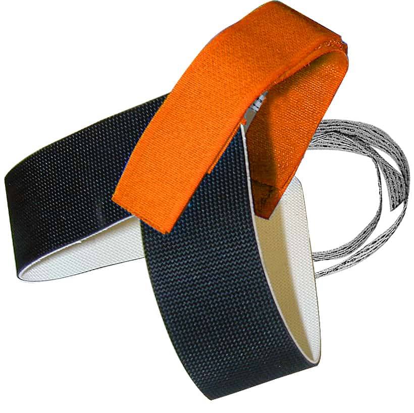 HG1370 - Heel Grounder - Stretch Hook and Loop Strap Hi-Vis Orange - Image 4