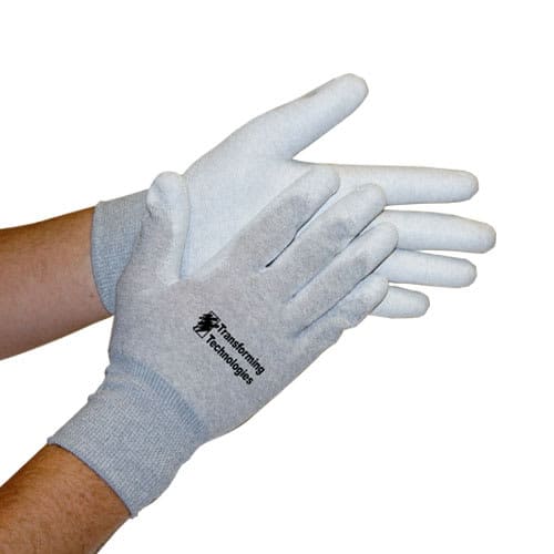 GL4500P - ESD Nylon Inspection Gloves - Palm Coated - Image 3
