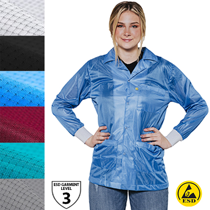 Featured image for “Static Control Garments Compliant to ANSI/ESD S20.20 Standards”