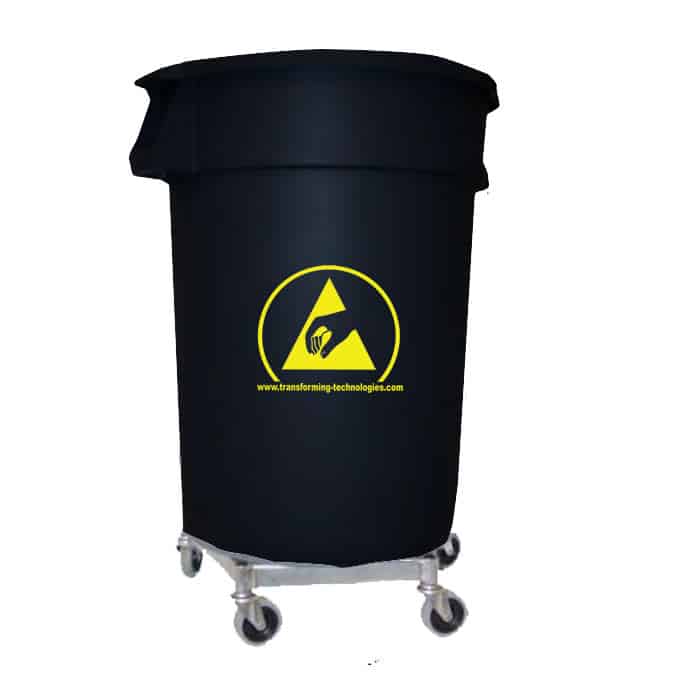 esd trash can dolly