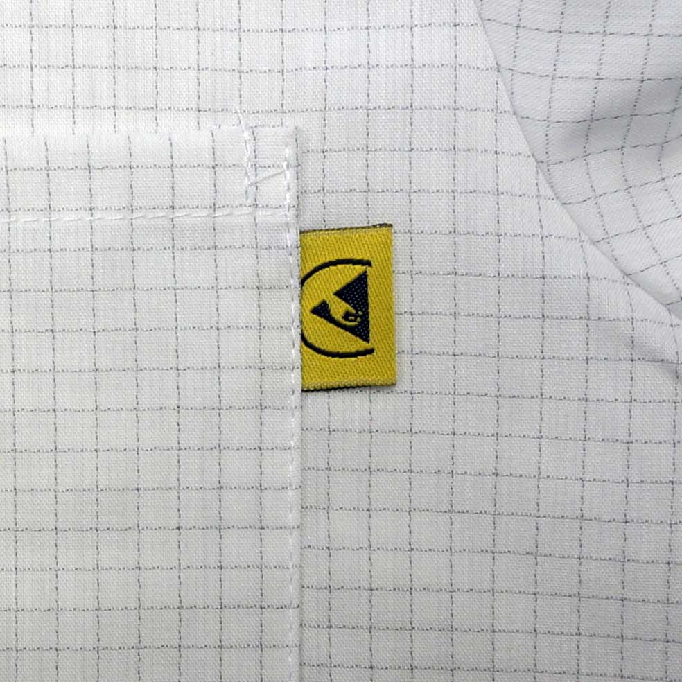ESD Jackets: Heavy Weight 5049 Fabric, Lapel Collar, ESD Knit Cuff - Image 9