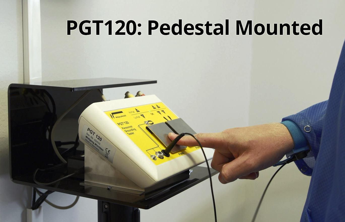 PGT120K320 ESD Data Logging Tester, Data Terminal 3 with Pedestal Stand - Image 4